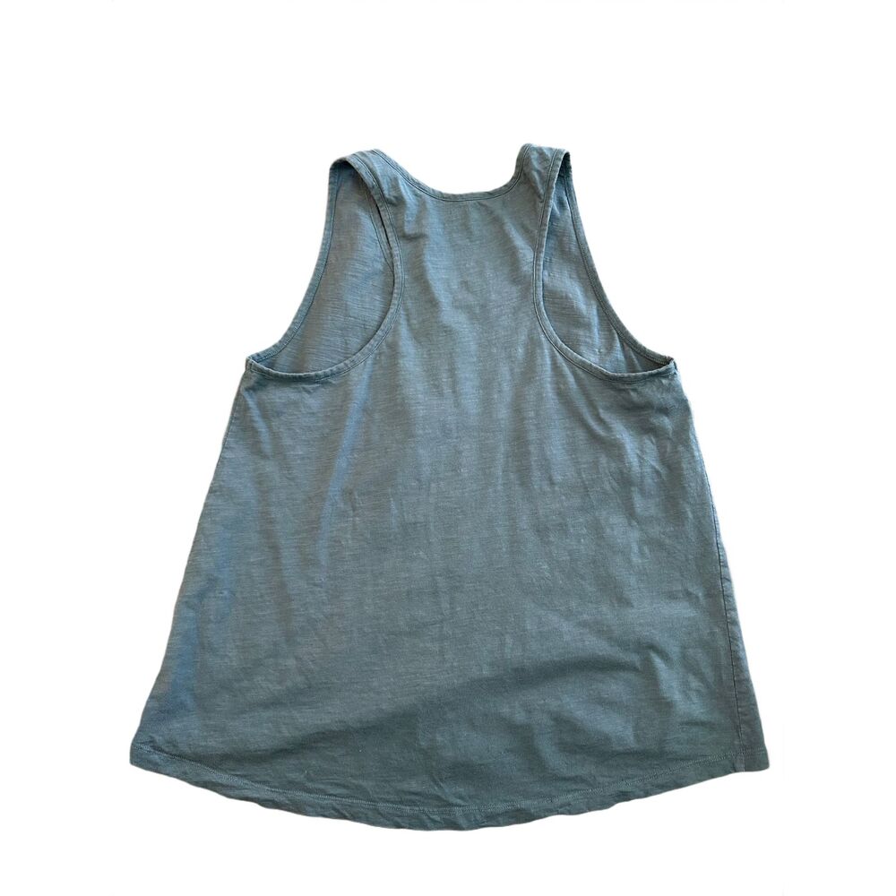 United by Blue Blue Racerback Tank Top Organic Cotton Large - Picture 2 of 4